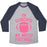 Virgin Teez  Baseball Tee Unisex Tri-Blend Baseball Tee / small / Athletic Gray / Navy ON SUNDAYS WE WATCH FOOTBALL UNISEX TRI-BLEND BASEBALL TEE