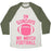 Virgin Teez  Baseball Tee Unisex Tri-Blend Baseball Tee / small / Oatmeal / Moss ON SUNDAYS WE WATCH FOOTBALL UNISEX TRI-BLEND BASEBALL TEE