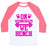 Virgin Teez  Baseball Tee Unisex Classic Baseball Tee / x-small / White/Neon Pink ON WEDNESDAYS WE BENCH UNISEX CLASSIC BASEBALL TEE
