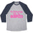 Virgin Teez  Baseball Tee Unisex Tri-Blend Baseball Tee / small / Athletic Gray / Navy ON WEDNESDAYS WE DO BURPEES UNISEX TRI-BLEND BASEBALL TEE