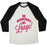 Virgin Teez  Baseball Tee Unisex Tri-Blend Baseball Tee / small / Oatmeal / Black ON WEDNESDAYS WE LUNGE! UNISEX TRI-BLEND BASEBALL TEE