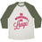 Virgin Teez  Baseball Tee Unisex Tri-Blend Baseball Tee / small / Oatmeal / Moss ON WEDNESDAYS WE LUNGE! UNISEX TRI-BLEND BASEBALL TEE