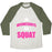 Virgin Teez  Baseball Tee Unisex Tri-Blend Baseball Tee / small / Oatmeal / Moss ON WEDNESDAYS WE SQUAT UNISEX TRI-BLEND BASEBALL TEE