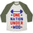 Virgin Teez  Baseball Tee Unisex Tri-Blend Baseball Tee / small / Oatmeal / Moss ONE NATION UNDER WOD UNISEX TRI-BLEND BASEBALL TEE