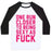 Virgin Teez  Baseball Tee Unisex Classic Baseball Tee / x-small / White/Black ONE RUN CLOSER TO BEING SEXY AS F*** UNISEX CLASSIC BASEBALL TEE