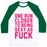 Virgin Teez  Baseball Tee Unisex Classic Baseball Tee / x-small / White/Dark Green ONE RUN CLOSER TO BEING SEXY AS F*** UNISEX CLASSIC BASEBALL TEE