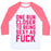 Virgin Teez  Baseball Tee Unisex Classic Baseball Tee / x-small / White/Neon Pink ONE RUN CLOSER TO BEING SEXY AS F*** UNISEX CLASSIC BASEBALL TEE
