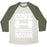 Virgin Teez  Baseball Tee Unisex Tri-Blend Baseball Tee / small / Oatmeal / Moss ONE STRONG MOM UNISEX TRI-BLEND BASEBALL TEE