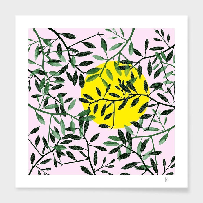 LUVD Framed Art Prints One Summer Day Frame