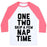 Virgin Teez  Baseball Tee Unisex Classic Baseball Tee / x-small / White/Neon Pink ONE, TWO, SKIP A FEW, NAP TIME UNISEX CLASSIC BASEBALL TEE
