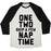 Virgin Teez  Baseball Tee Unisex Tri-Blend Baseball Tee / small / Oatmeal / Black ONE, TWO, SKIP A FEW, NAP TIME UNISEX TRI-BLEND BASEBALL TEE