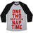 Virgin Teez  Baseball Tee Unisex Tri-Blend Baseball Tee / small / Athletic Gray / Black ONE, TWO, SKIP A FEW, NAP TIME UNISEX TRI-BLEND BASEBALL TEE