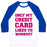Virgin Teez  Baseball Tee Unisex Classic Baseball Tee / x-small / White/Blue ONLY MY CREDIT CARD LIKES TO WORK OUT UNISEX CLASSIC BASEBALL TEE
