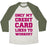 Virgin Teez  Baseball Tee Unisex Tri-Blend Baseball Tee / small / Oatmeal / Moss ONLY MY CREDIT CARD LIKES TO WORK OUT UNISEX TRI-BLEND BASEBALL TEE