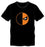 DC Comics Deathstroke Slade Joseph Wilson Orange And Black Mask Men's Black T-Shirt Tee Shirt