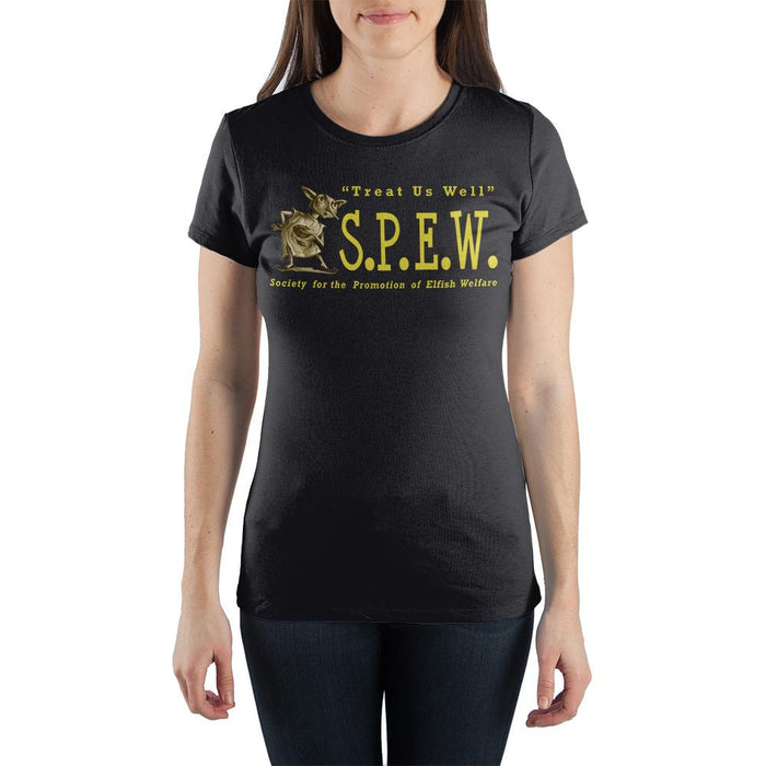 Harry Potter Hermoine Granger's S.P.E.W. Women's Black T-Shirt
