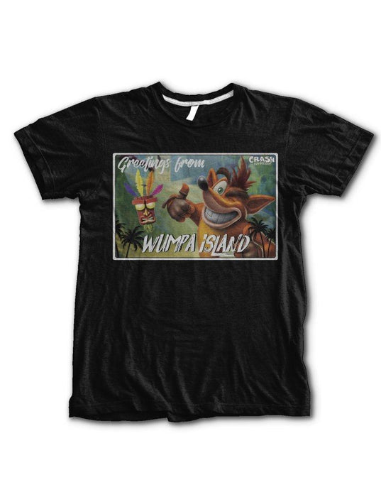 Crash Bandicoot Greetings From Wumpa Island Shirt