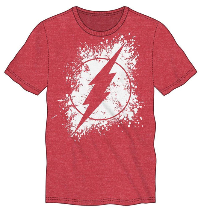 DC Comics Flash Logo Men's Red T-Shirt
