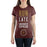 Harry Potter Run Like You're Late For The Hogwarts Express Platform 9 3/4 Women's Burgundy T-Shirt