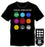 DC Comics Superhero Choose Your Color Gaming Specialty Soft Hand Print Men's Black T-Shirt