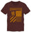 Harry Potter Gryffindor Element of Fire Men's Burgundy T-Shirt