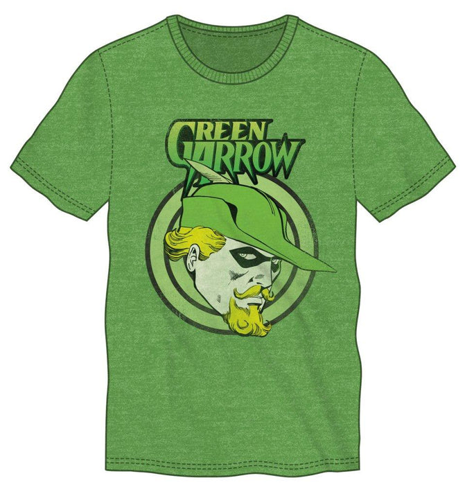 DC Comics Green Arrow Men's Green T-Shirt Tee Shirt
