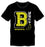 Bananya Logo Men's Black T-Shirt Tee Shirt