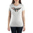 Wonder Woman Flower Logo Women's White T-Shirt Tee Shirt