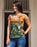 VIRGIN TEEZ Sublimation Women's T-Shirt XS Orange Flower Classic Sublimation Women's T-Shirt