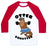 Virgin Teez  Baseball Tee Unisex Classic Baseball Tee / x-small / White/Red OTTER SQUATTER UNISEX CLASSIC BASEBALL TEE