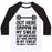 Virgin Teez  Baseball Tee Unisex Classic Baseball Tee / x-small / White/Black OUT HERE DRIPPIN IN MY SWEAT UNISEX CLASSIC BASEBALL TEE