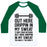 Virgin Teez  Baseball Tee Unisex Classic Baseball Tee / x-small / White/Dark Green OUT HERE DRIPPIN IN MY SWEAT UNISEX CLASSIC BASEBALL TEE
