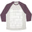 Virgin Teez  Baseball Tee Unisex Tri-Blend Baseball Tee / small / Oatmeal / Maroon OUT HERE DRIPPIN IN MY SWEAT UNISEX TRI-BLEND BASEBALL TEE