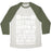 Virgin Teez  Baseball Tee Unisex Tri-Blend Baseball Tee / small / Oatmeal / Moss OUT HERE DRIPPIN IN MY SWEAT UNISEX TRI-BLEND BASEBALL TEE