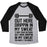 Virgin Teez  Baseball Tee Unisex Tri-Blend Baseball Tee / small / Athletic Gray / Black OUT HERE DRIPPIN IN MY SWEAT UNISEX TRI-BLEND BASEBALL TEE