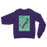 VIRGIN TEEZ Sweat Shirt Purple / S P-51 Mustang Pop Art Classic Adult Sweatshirt