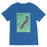 VIRGIN TEEZ Men T-Shirts Royal / Unisex / S P-51 Mustang Pop Art Premium V-Neck T-Shirt
