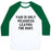 Virgin Teez  Baseball Tee Unisex Classic Baseball Tee / x-small / White/Dark Green PAIN IS ONLY WEAKNESS LEAVING THE BODY UNISEX CLASSIC BASEBALL TEE