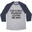Virgin Teez  Baseball Tee Unisex Tri-Blend Baseball Tee / small / Athletic Gray / Navy PAIN IS ONLY WEAKNESS LEAVING THE BODY UNISEX TRI-BLEND BASEBALL TEE
