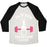 Virgin Teez  Baseball Tee Unisex Tri-Blend Baseball Tee / small / Oatmeal / Black PAIN NOW CHAMPAGNE LATER UNISEX TRI-BLEND BASEBALL TEE