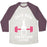 Virgin Teez  Baseball Tee Unisex Tri-Blend Baseball Tee / small / Oatmeal / Maroon PAIN NOW CHAMPAGNE LATER UNISEX TRI-BLEND BASEBALL TEE
