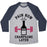 Virgin Teez  Baseball Tee Unisex Tri-Blend Baseball Tee / small / Athletic Gray / Navy PAIN NOW CHAMPAGNE LATER UNISEX TRI-BLEND BASEBALL TEE