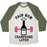Virgin Teez  Baseball Tee Unisex Tri-Blend Baseball Tee / small / Oatmeal / Moss PAIN NOW CHAMPAGNE LATER UNISEX TRI-BLEND BASEBALL TEE