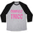 Virgin Teez  Baseball Tee Unisex Tri-Blend Baseball Tee / small / Athletic Gray / Black PAINFULLY THICC UNISEX TRI-BLEND BASEBALL TEE