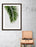 LUVD Framed Art Prints Palm Leaf I Frame