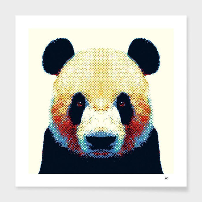 The Pillow pillows Panda - Colorful Animals  Cushion/Pillow