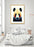 LUVD Framed Art Prints Panda - Colorful Animals  Frame
