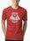 M Nidal Khan T-shirt SMALL / Red Panther Half Sleeves Melange T-shirt