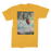 VIRGIN TEEZ Men T-Shirts Gold / Male / S Passing By Premium Jersey Men's T-Shirt