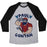 Virgin Teez  Baseball Tee Unisex Tri-Blend Baseball Tee / small / Athletic Gray / Black PAUL GUNYAN UNISEX TRI-BLEND BASEBALL TEE